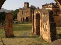 Gondar's 17 and 18 century castles / AR